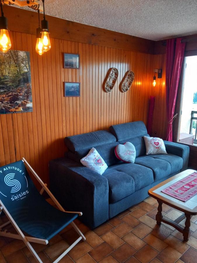 Appartement chalet en plein centre des Saisies Hauteluce Extérieur photo